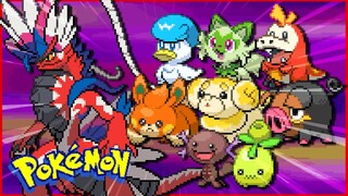 [New] Pokemon GBA Rom Hack 2022 Pokemon Scarlet And Violet GBA! v1.5  Gen 9 Pokemon , Terastal Form