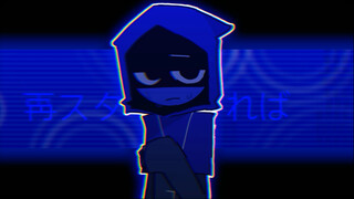Black and blue direction, self-avoiding lightning