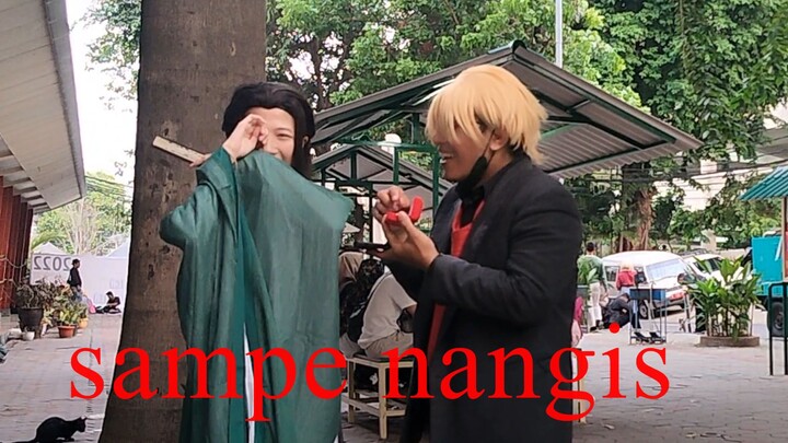 malamar cosplayer sampai nangis #yuliusalviano #melamarcosplayer