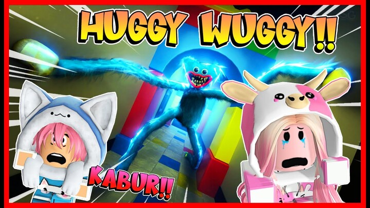 DOUBLE FACECAM !! ATUN & MOMON BERMAIN POPPY PLAYTIME PALING REAL di ROBLOX !! Feat @sapipurba