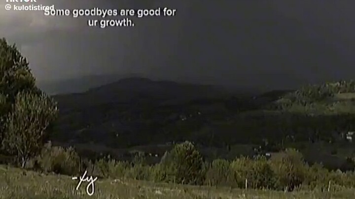 some goodbyes are good for your growth