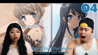 LIVING THE SAME DAY OVER AND OVER! Rascal Does Not Dream of Bunny Girl Senpai Episode 4 Reaction