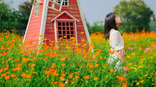 花花拍照技巧，花花拍照姿势，花花拍照角度