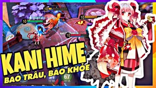 Onmyoji Arena | Trải nghiệm Thức Thần mới ra mắt Kani Hime đã trâu lại còn kẹp đau (3vs3vs3)