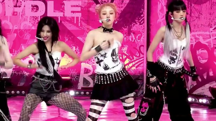 【Subtitel 4K Ultra HD】(G)I-DLE - Tomboy @Inkigayo 220320