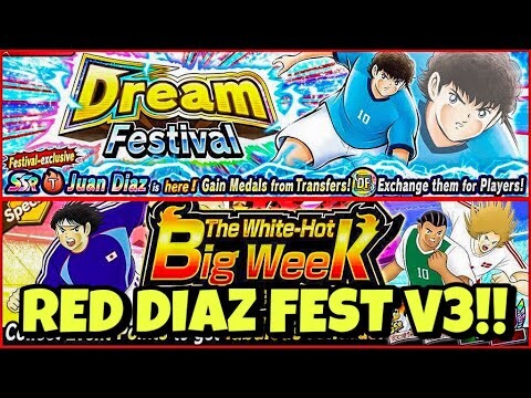 SEKELEBAT INFO: DIAZ FEST V3 NAPOLI NEXT DREAM!! - Captain Tsubasa Dream Team
