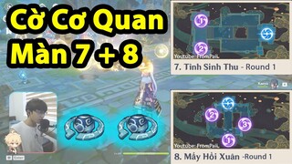 Cờ Cơ Quan 2.0 Màn 7 và 8 | Sử dụng Chấn cung hiệu quả | Genshin Impact