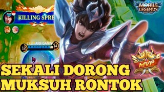 SEKALI DORONG.. MUSUH RONTOK. BADANG JADI ROAMER BAR_BAR❗❗