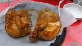 Gà nướng than #amthuc #monngon