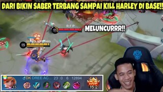 KILL HARLEY DI BASE MUSUH PAKE FANNY, BIKIN 1 TIM KAGET BAWA SABER IKUT TERBANG!!