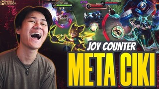 JOY ADALAH COUNTER META CIKI TERBAIK SEKARANG! IMMUNE NYA GILA - Mobile Legends