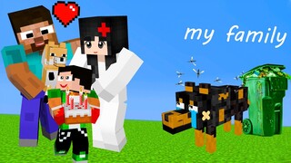 Monster School : Brave Dog and Herobrine Happy Birthday - Funny Story Minecraft Animation