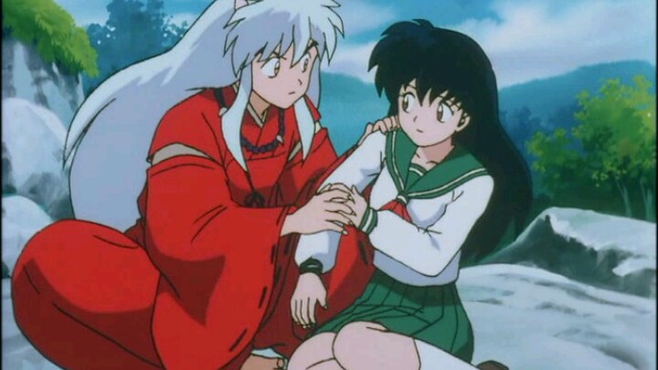 [InuYasha] Apakah kamu terluka? Coba kulihat...