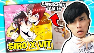 SIRO PHÁT HIỆN TOÀN TRANH SHIP MR VỊT X SIRO TRONG NHÓM BỘ TỘC SÓI CỦA MÌNH || REACTION FANART #1