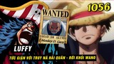 Băng mũ rơm rời khỏi Wano, Hoàng đế Luffy ngạc nhiên trước truy nã Hải Quân - Spoiler One Piece 1056
