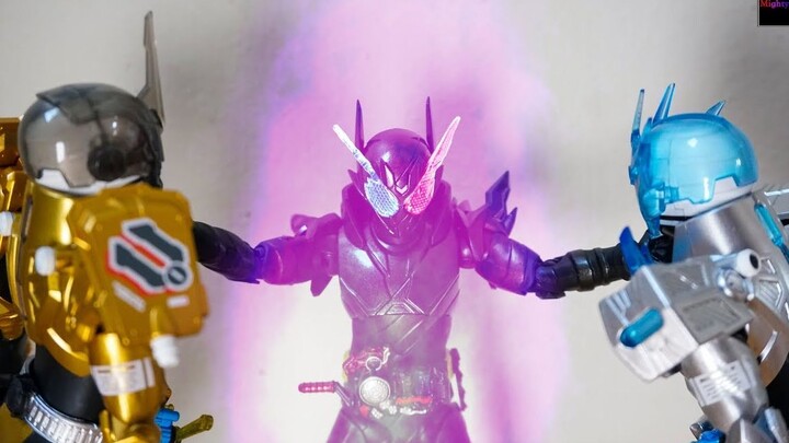 【Animasi Stop Motion】Kamen Rider Build vs Grease & Cross-z/Danger Rabbit Episode Spesial 2