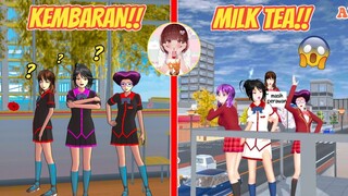 ADA KEMBARAN MILK TEA!! ALICE MEGAN & FRIENDS || TIK TOK SAKURA SCHOOL SIMULATOR