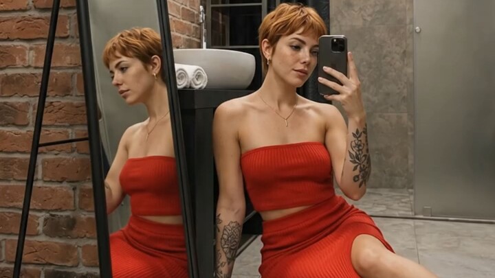 Conjunto Saia Midi com Fenda e Cropped | Elegância e Conforto