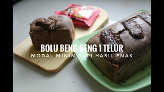 Resep Bolu Beng-Beng 1 Telur