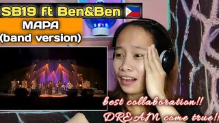 SB19 - MAPA (Band version) ft. Ben&Ben || Reaction