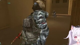 Japanese girl plays CF for the first time, so happy