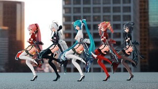 【MMD】 極楽浄土 5ver [Gokuraku Jodo 5ver] - Miku / Haku / Teto / Luka / Luo