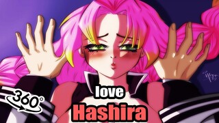 MITSURI KANROJI le dice a TANJIRO que es LINDO😳 LOVE HASHIRA demon slayer vr (anime vr)