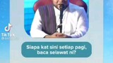 Selawat.. menenangkan hati dan jiwa... insyallah dapat pahala yg berganda, amal selalu...