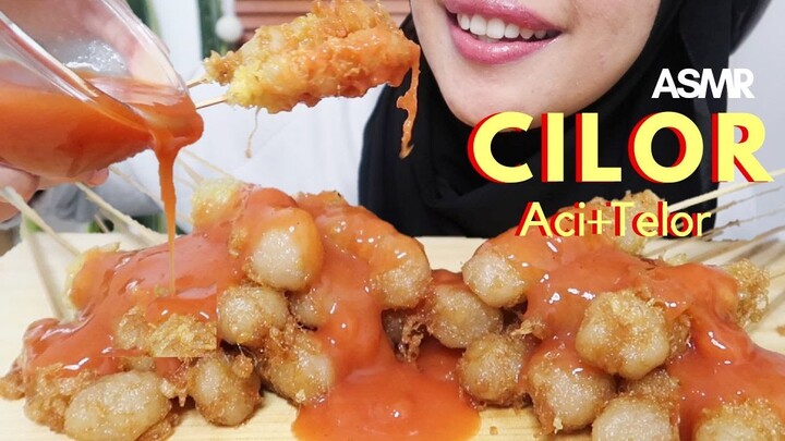 ASMR JAJANAN SD | CILOR (Aci Telor Gulung) | Eating Sound | ASMR Indonesia | Moi Eat ASMR