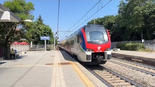 SBB TRAINS IN ITALY! EPIC TRAINSPOTTING IN CAMNAGO LENTATE WITH HORNS FROM GIRUNOS AND FLIRTS!