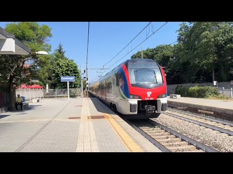 SBB TRAINS IN ITALY! EPIC TRAINSPOTTING IN CAMNAGO LENTATE WITH HORNS FROM GIRUNOS AND FLIRTS!