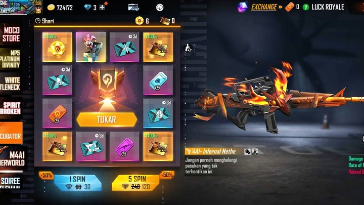 SPIN M4A1 PALING OP APAKAH HOKI?