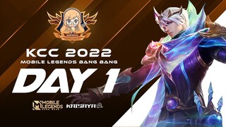 KCC 2022 MLBB | Kaisaya Community Cup 2022 Mobile Legends | Day 1