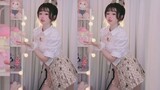 [Lan Youjin] Áo sơ mi "Nice Body" phiên bản váy kẻ sọc ghi âm vũ đạo trực tiếp