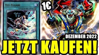 Yu-Gi-Oh! Diese KARTEN solltest du jetzt KAUFEN! Dezember 2022