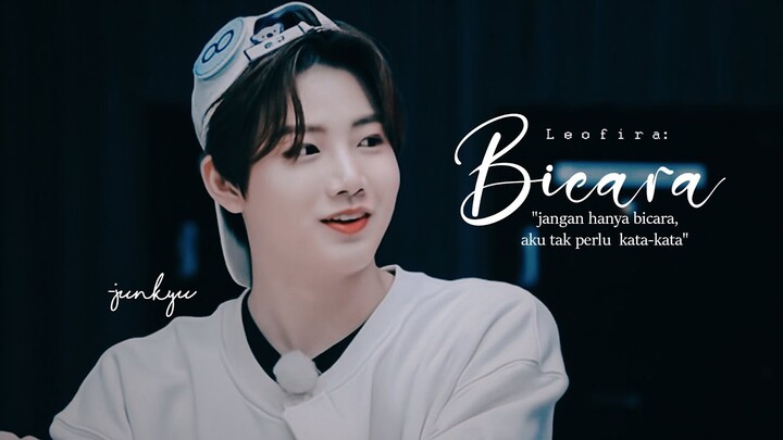 "Jangan hanya bicara, aku tak perlu kata-kata" Bicara - Junkyu Treasure FMV