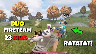 DUO FIRETEAM | EZ WIPES KASAMA ANG LAKAS KO! 25 KILLS FT. AG FREYA [ ROS GAMEPLAY ]