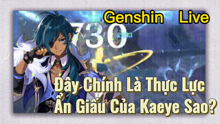 [Genshin, Live] Đây Chính Là Thực Lực Ẩn Giấu Của Kaeye Sao?