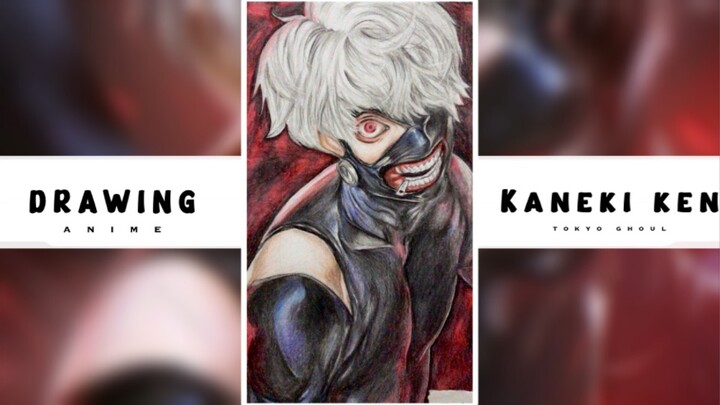 REDRAW ANIME FANART || KANEKI KEN-TOKYO GHOUL By Aisa