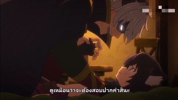 อย่าดิ้นนะเดี๋ยวจะเจ็บตัว ฉันแค่อยากสอบปากคำเท่านั้น😏😅 - [Isekai Maou to Shoukan Shoujo no Dorei ]