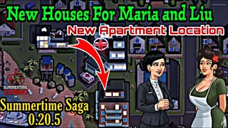 New Houses for Maria and Liu  | Summertime saga 0.20.5 update  | New Apartment Location