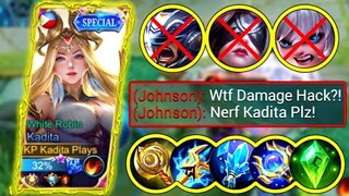 KADITA BRUTAL DAMAGE! | KADITA BEST BUILD 2022 | TOP GLOBAL KADITA GAMEPLAY