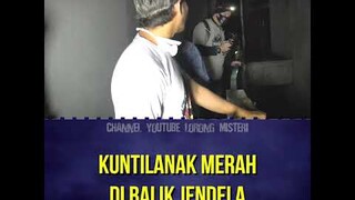 KUNTILANAK MERAH DI BALIK JENDELA #shorts