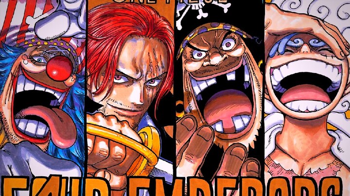 ONE PIECE : THE FOUR EMPEROR OF THE SEA | Most Powerful Pirates