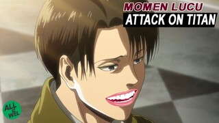 GAK MELULU KELAM!! INILAH MOMEN - MOMEN LUCU ANIME ATTACK ON TITAN  (shingeki no kyojin)