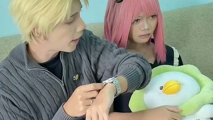 COSPLAY ANIME| minta uang ke mama vs papa