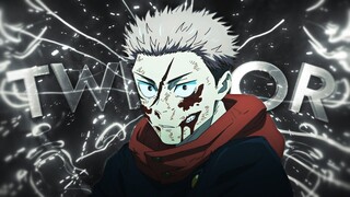Yuji vs Mahito | Yuji Black Flash Twixtor 4K CC | Jujutsu Kaisen Season 2 Episode 21