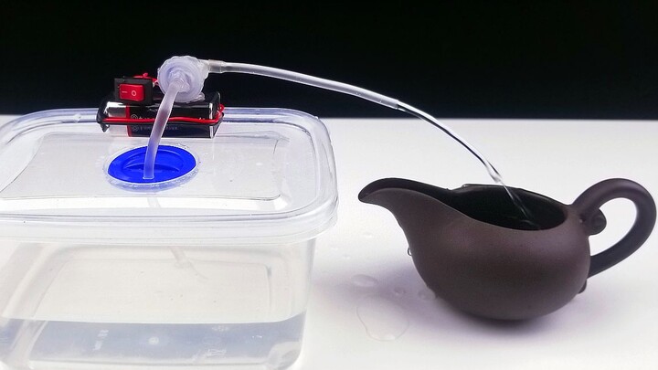 [DIY] ประดิษฐ์เครื่องปั๊มน้ำที่เล็กที่สุดในโลก