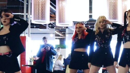 [YouTube transfer] Russian twin-tailed girl carefully reproduces NMIXX's "OO" dance cover