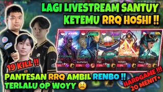 KETEMU RRQ LAGI !! HARDGAME 20 MENIT+🥵RENBO INI APA YA COK KILL 19 WOY😩 PANTES RRQ AMBIL RENBO !!